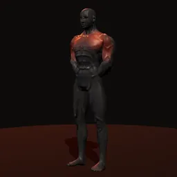 Elevação frontal com anilha: posição 1 de 3 (boneco 3D masculino)