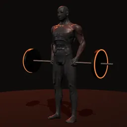 Encolhimento do clean: posição 1 de 3 (boneco 3D masculino)