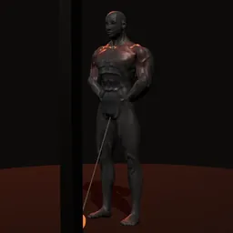 Remada alta na polia: posição 1 de 3 (boneco 3D masculino)